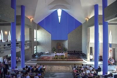 Pobłogosławienie kościoła w Swoszowicach