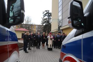 Arcybiskup pobłogosławił nowy sprzęt medyczny dla SPZOZ MSWiA w Krakowie