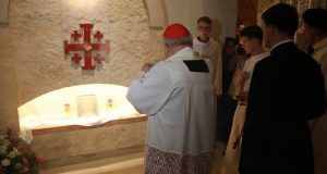 Poświęcenie kaplic Ziemi Świętej w Sanktuarium św. Jana Pawła II