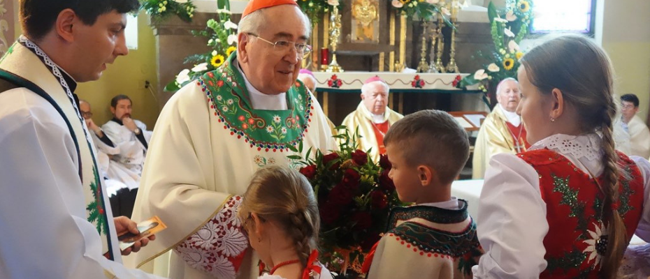 Odpust i złoty jubileusz kapłaństwa kardynała Stanisława Ryłko w Poroninie