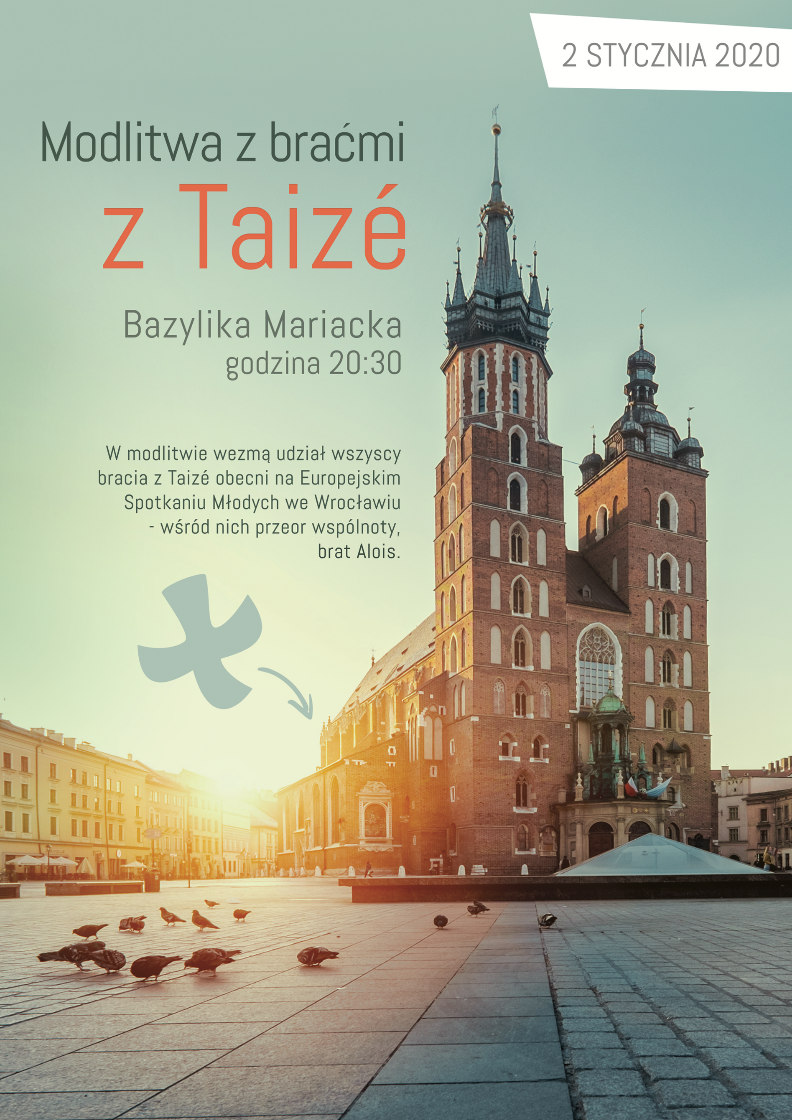 Modlitwa z braćmi z Taizé w Krakowie