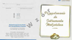 Nowe formularze świadectw potwierdzające uczestnictwo narzeczonych w bezpośrednim przygotowaniu do sakramentu małżeństwa