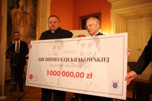 Archidiecezja Krakowska przekazała milion złotych na pomoc dzieciom w Syrii