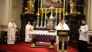 Liturgia stacyjna w kościele Nawrócenia św. Pawła: Naśladuj Maryję!