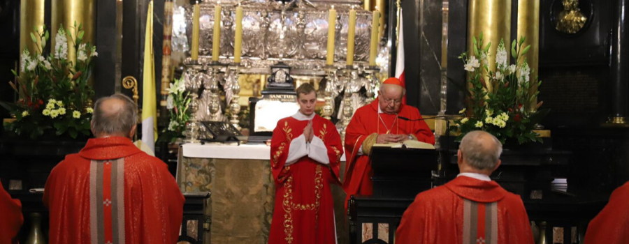 Pierwszy dzień nowenny ku czci św. Stanisława: Gdy nad nami wisiał miecz, św. Stanisław wskazywał na Boga
