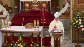Bp Damian Muskus OFM w Łagiewnikach: Maryja jest Matką nadziei