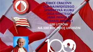 100 litrów krwi na 100-lecie urodzin św. Jana Pawła II