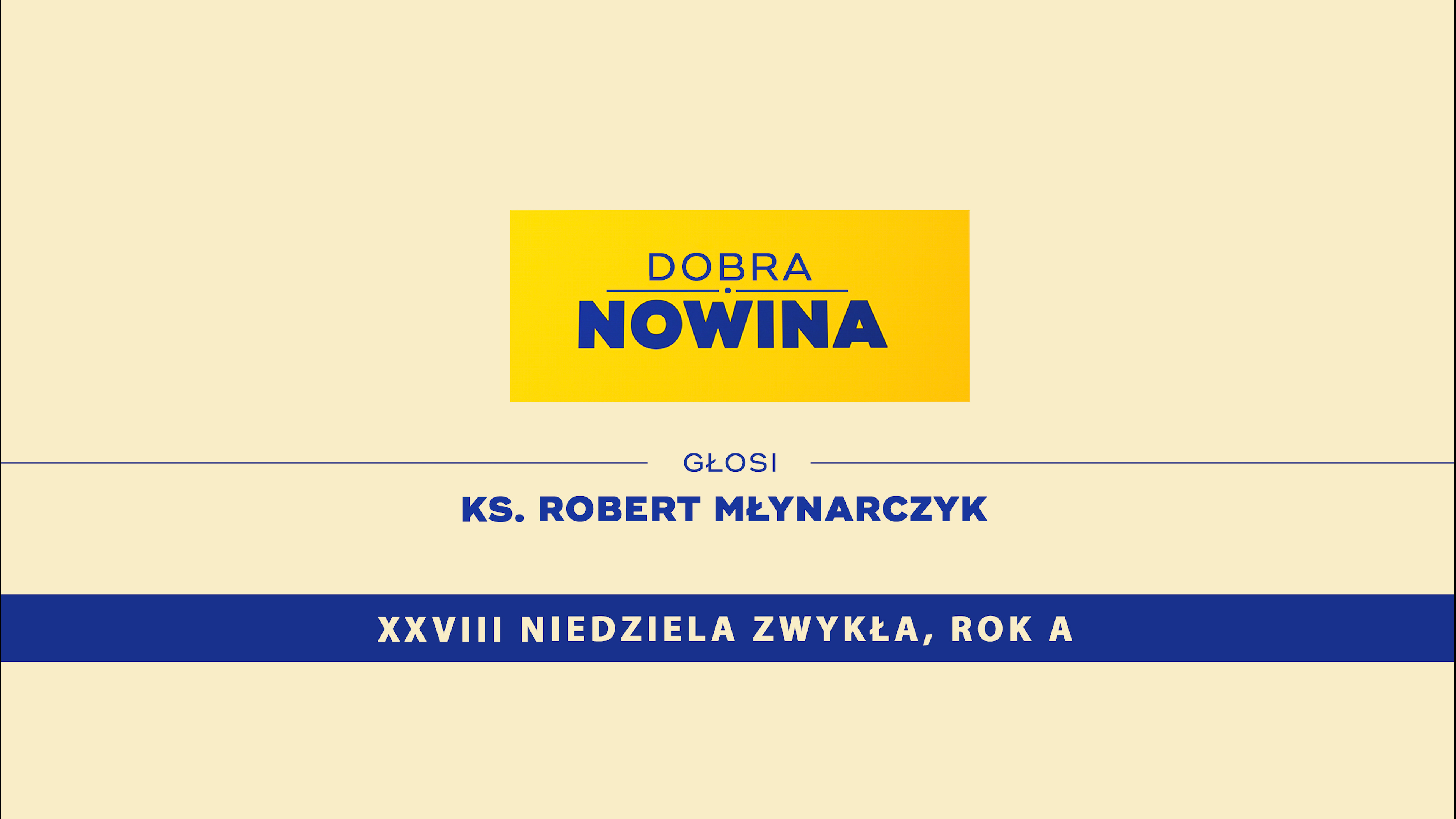 #DobraNowina: Przyjmij zaproszenie! Rozważanie na XXVIII Niedzielę Zwykłą, Rok A