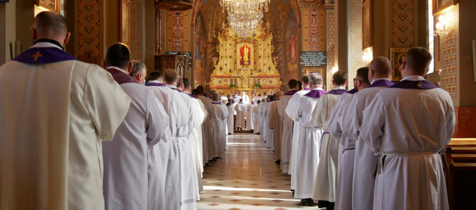 Modlitwa pokutna kapłanów Archidiecezji Krakowskiej w Sanktuarium Matki Bożej Ludźmierskiej