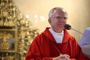Abp Marek Jędraszewski do pielgrzymów o postawie ofiarnej miłości św. Maksymiliana Marii Kolbego i św. Teresy Benedykty od Krzyża