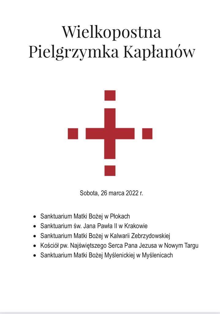 Pokutna modlitwa kapłanów Archidiecezji Krakowskiej