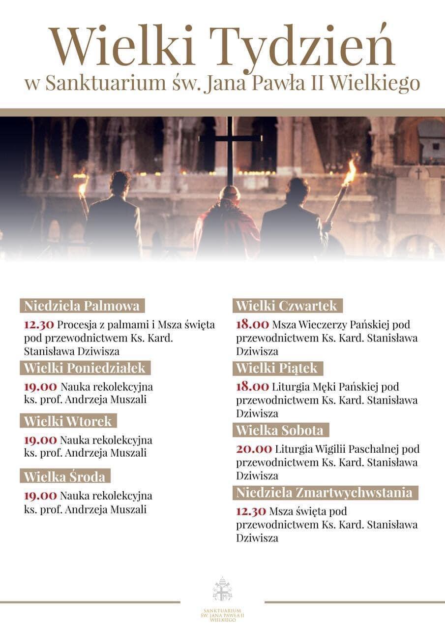 Niedziela Zmartwychwstania w Sanktuarium św. Jana Pawła II