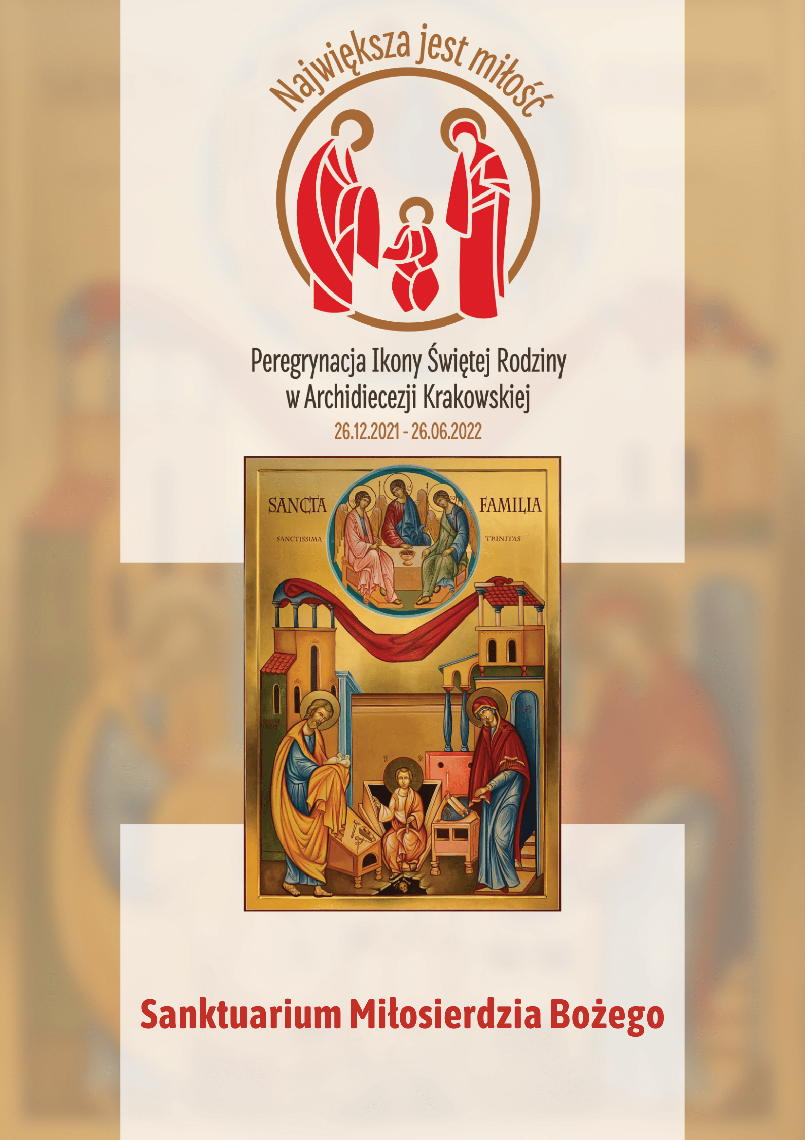 Ikona Świętej Rodziny w Sanktuarium Miłosierdzia Bożego