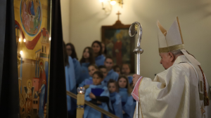 Peregrynacja ikony Świętej Rodziny w Łapanowie