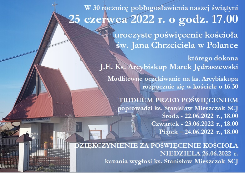 Konsekracja kościoła w Polance