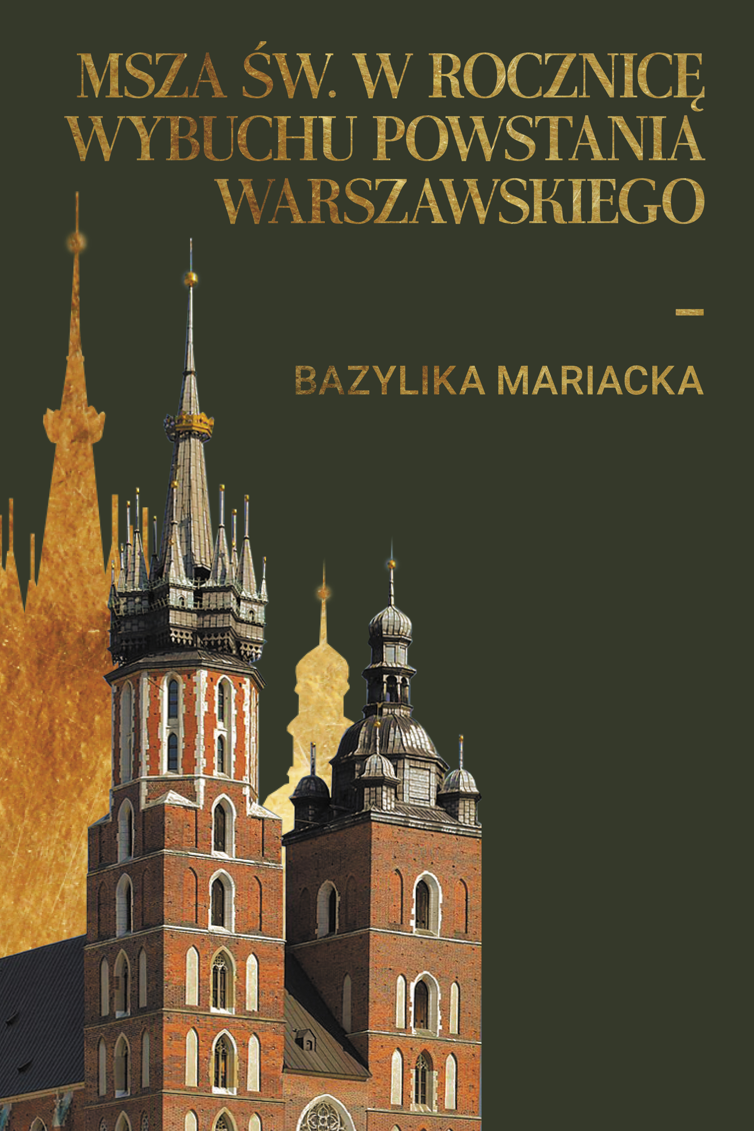 Msza św. w rocznicę wybuchu powstania warszawskiego