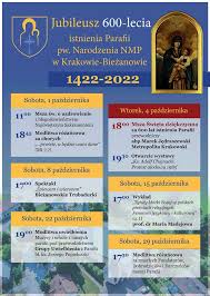 600-lecie erygowania parafii Narodzeni NMP w Krakowie-Bieżanowie Starym