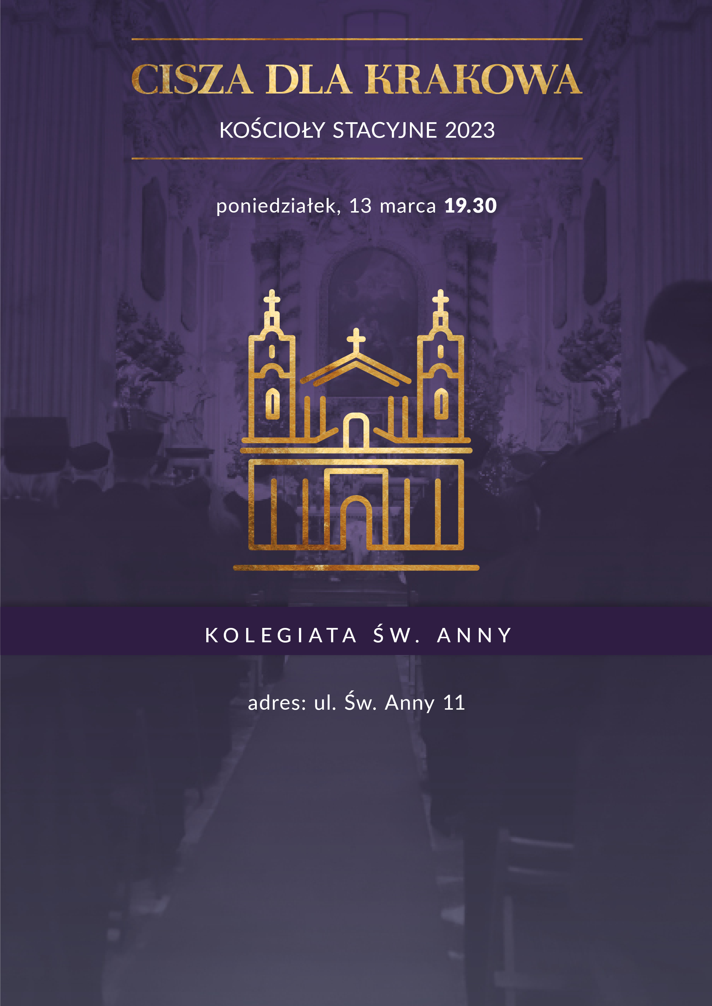 Liturgia stacyjna w kolegiacie św. Anny