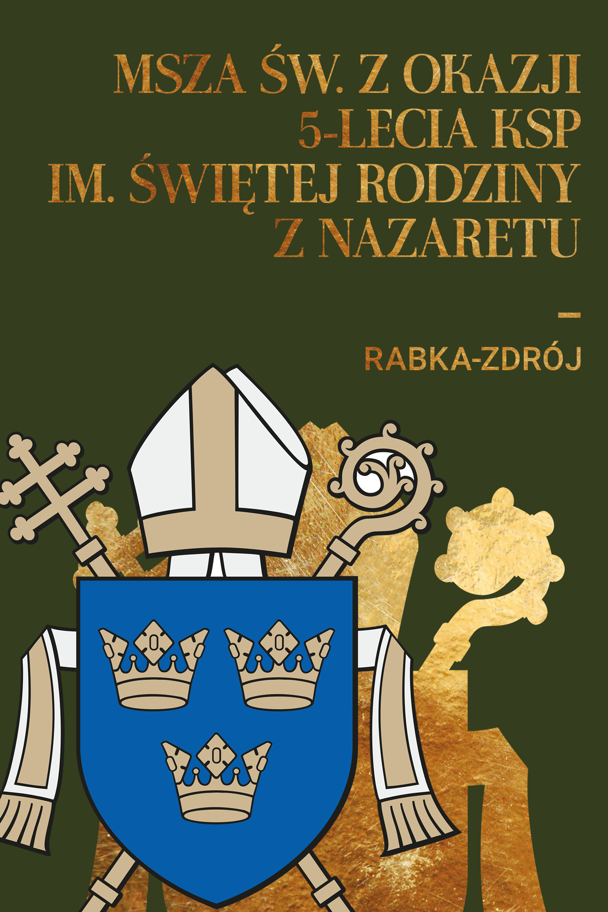 Msza św. z okazji 5-lecia KSP im. Świętej Rodziny z Nazaretu w Rabce-Zdroju