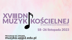 Tydzień z muzyką kościelną w Krakowie