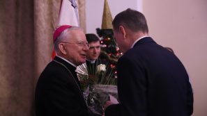 Abp Marek Jędraszewski w czasie opłatka NSZZ „Solidarność”:  Bóg jest razem z nami
