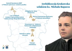 Archidiecezja Krakowska szlakiem Księdza Michała Rapacza