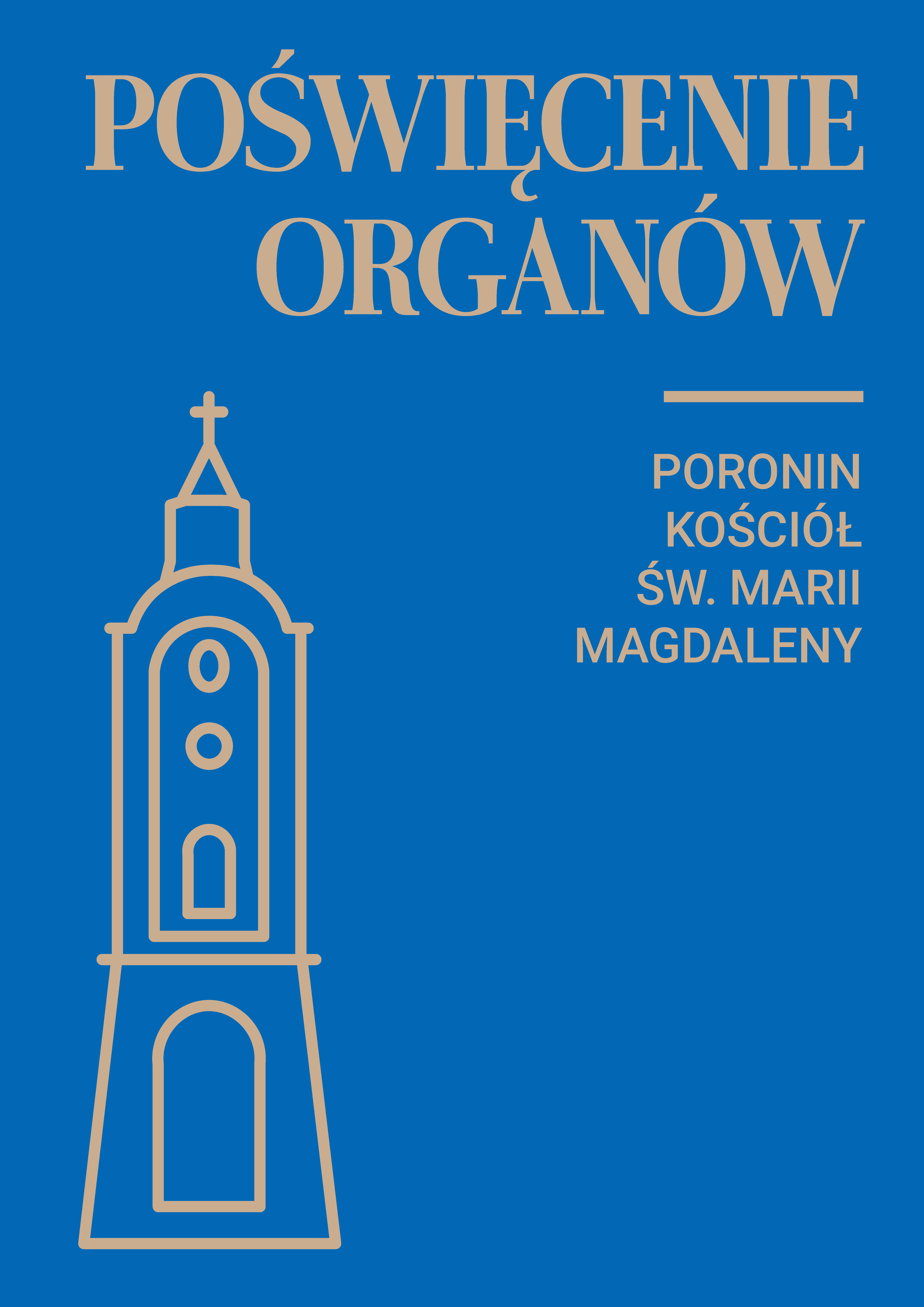 Poświęcenie organów w parafii św. Marii Magdaleny w Poroninie