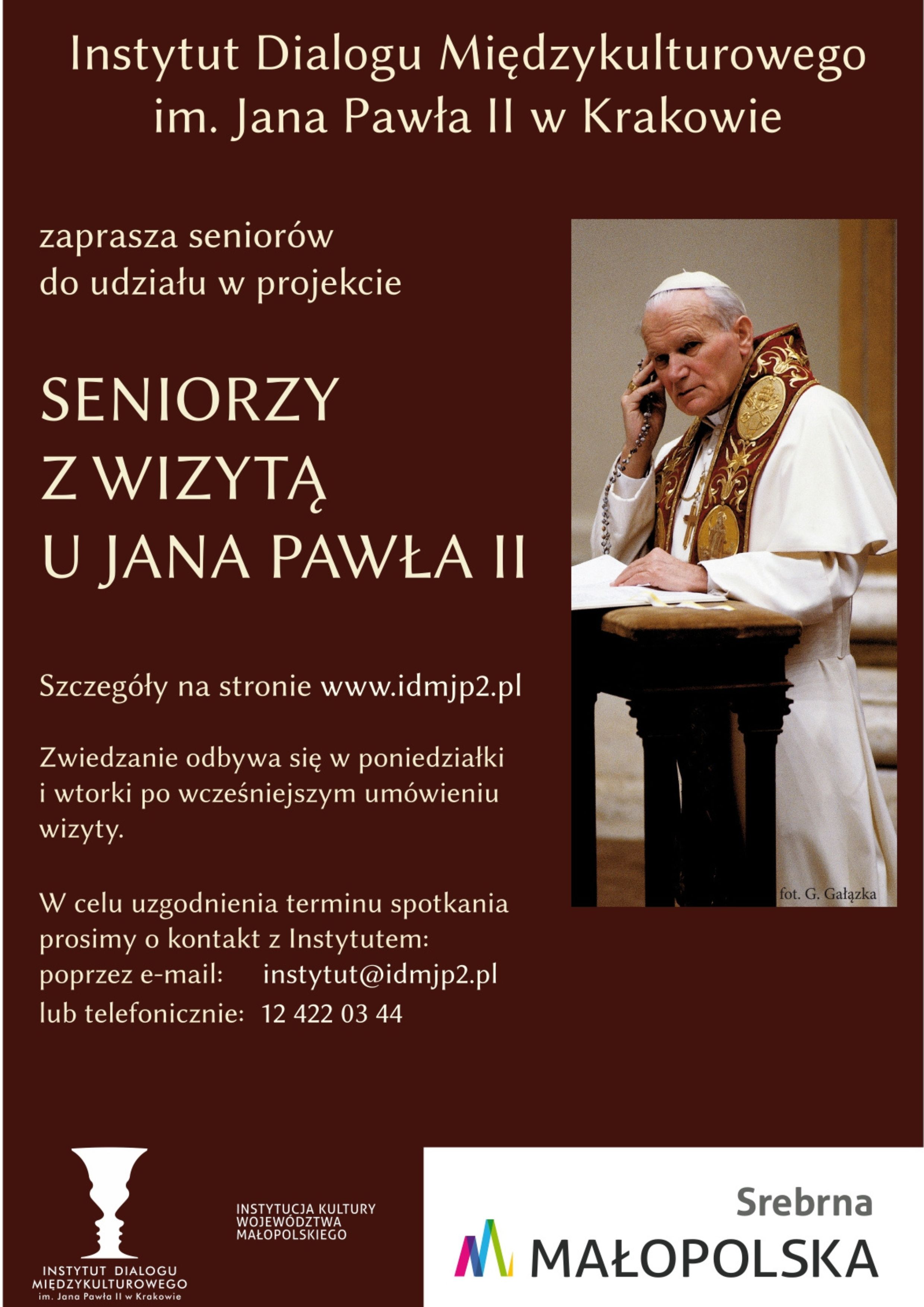 Seniorzy z wizytą u Jana Pawła II