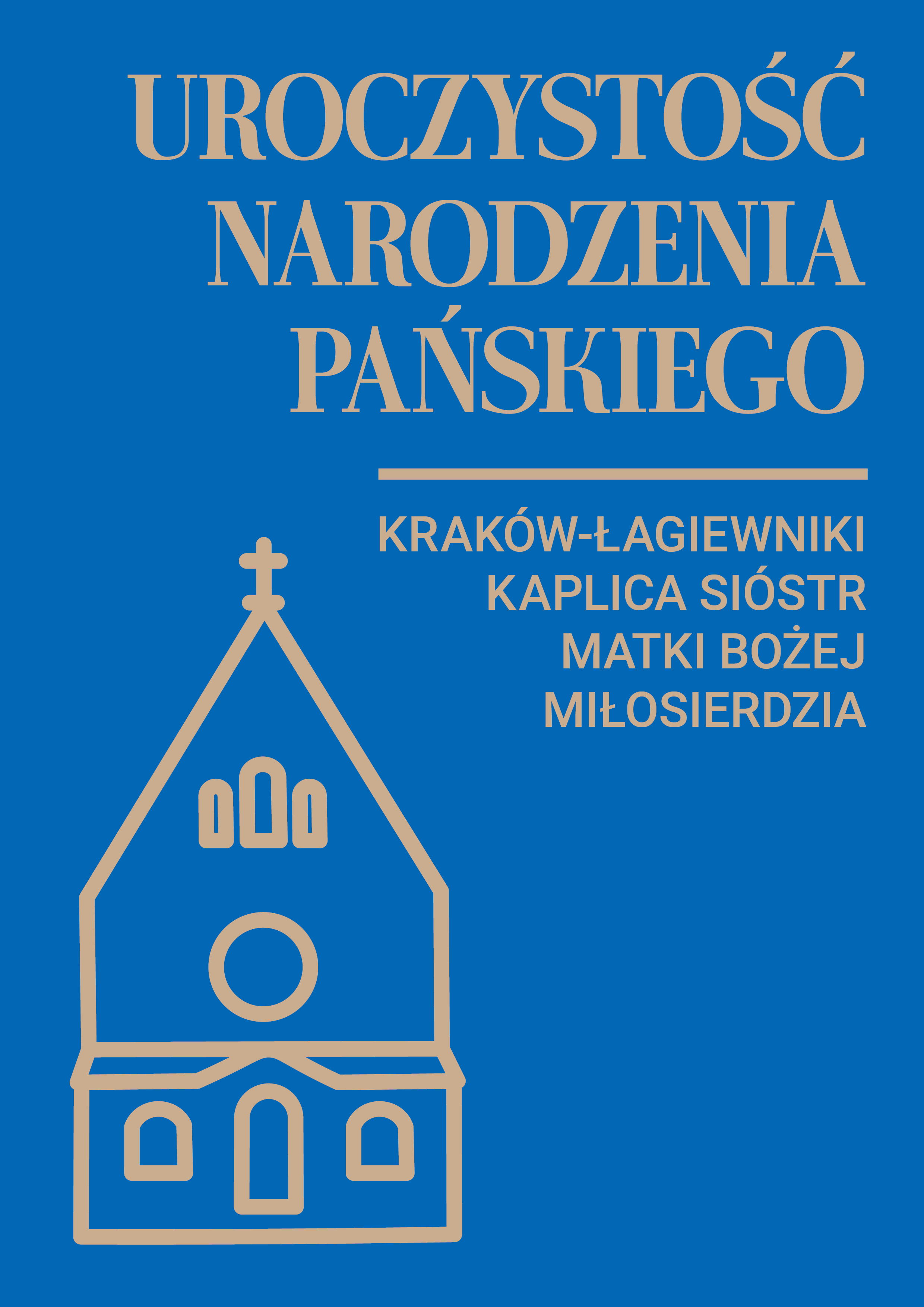 Uroczystość Narodzenia Pańskiego w kaplicy sióstr w Krakowie-Łagiewnikach