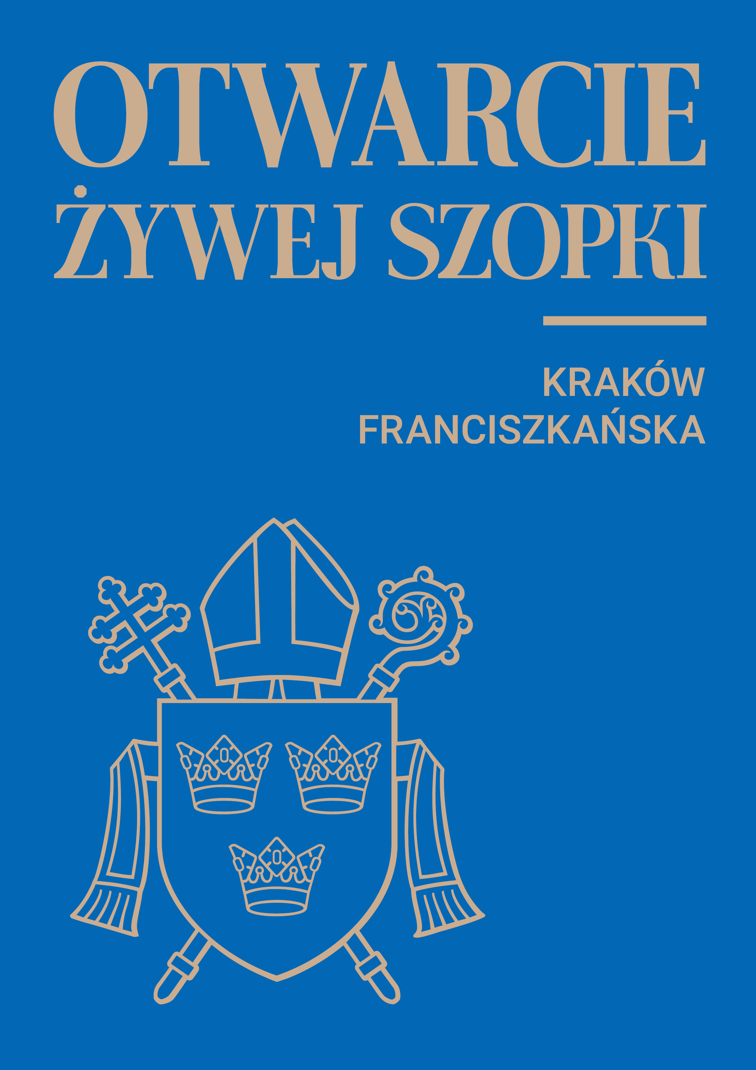 Otwarcie Żywej Szopki u oo. franciszkanów