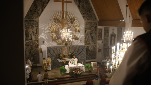 Abp Marek Jędraszewski w Podczerwonem: Do Chrystusa należą dzieje świata i ludzkości