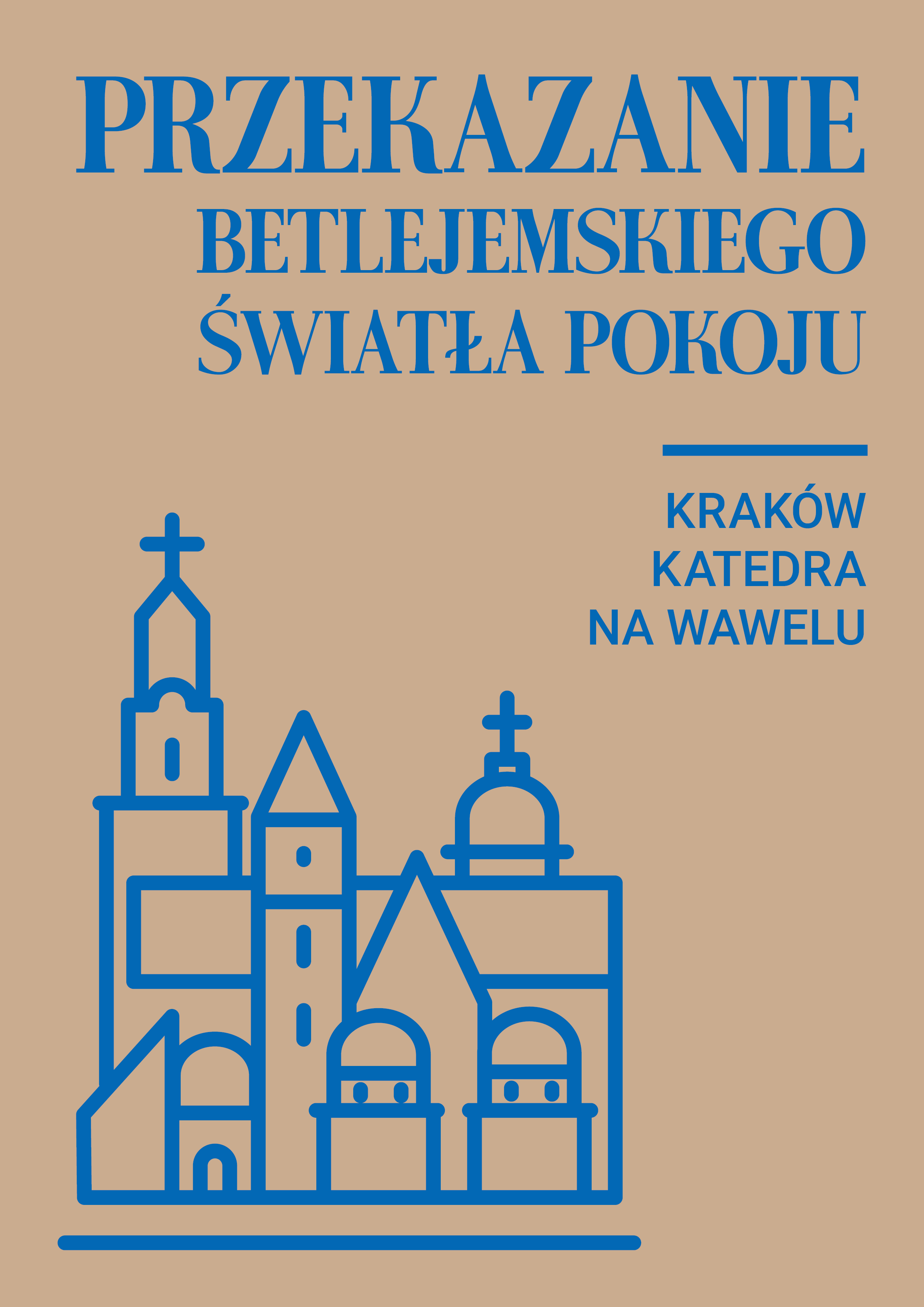 Przekazanie Betlejemskiego Świateła Pokoju w katedrze na Wawelu