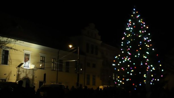 Rozświetlono 18. Choinkę pod Oknem Papieskim