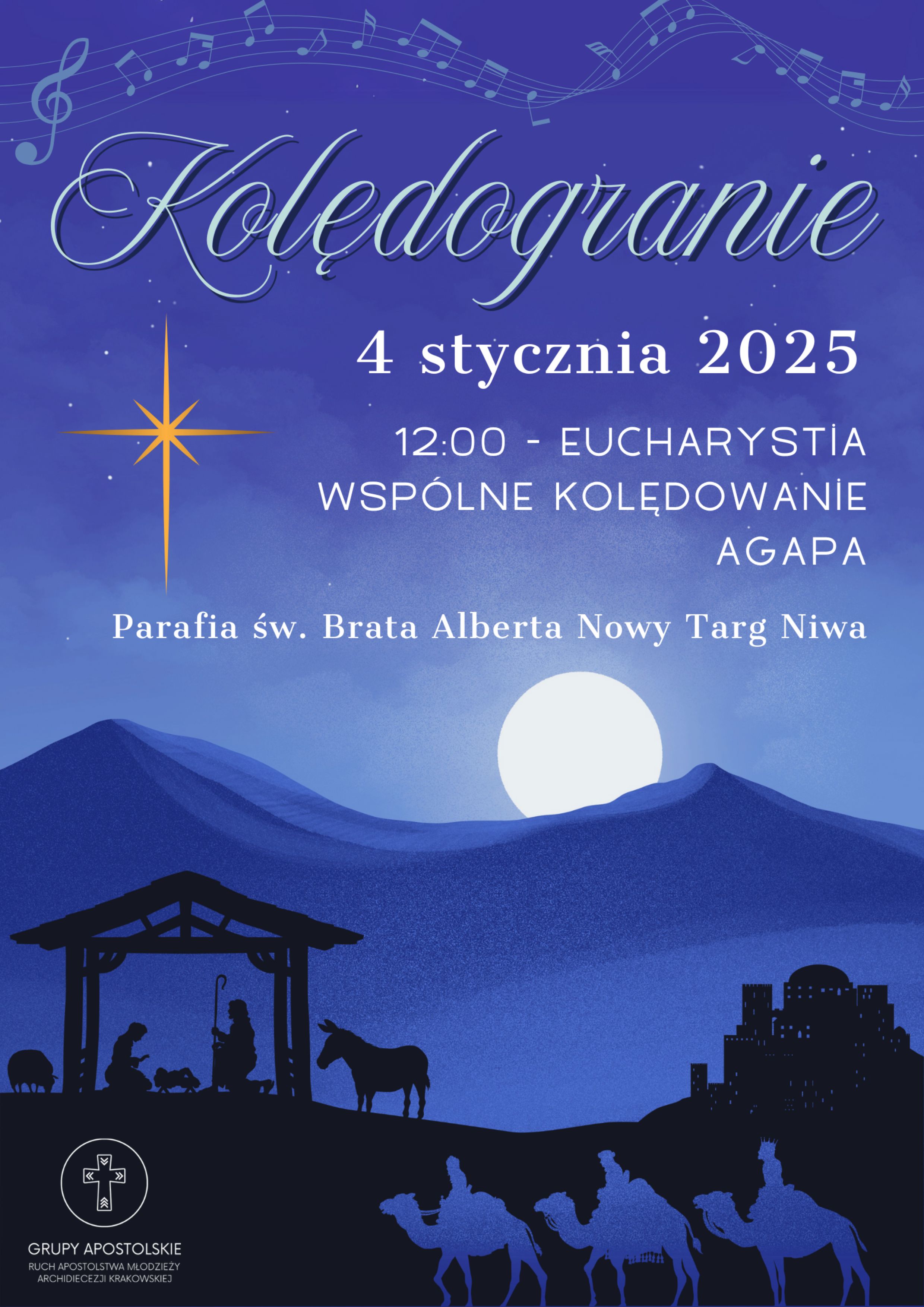 Kolędogranie Ruchu Apostolstwa Młodzieży