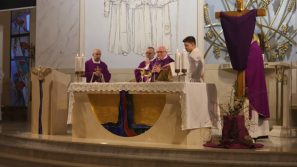 Liturgia stacyjna w kościele Matki Bożej Pocieszenia w Krakowie