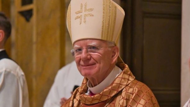 Abp Marek Jędraszewski w kościele św. Stanisława BM w Rzymie: Prosimy, by Pan jak najszybciej wziął papieża Franciszka do grona błogosławionych i świętych