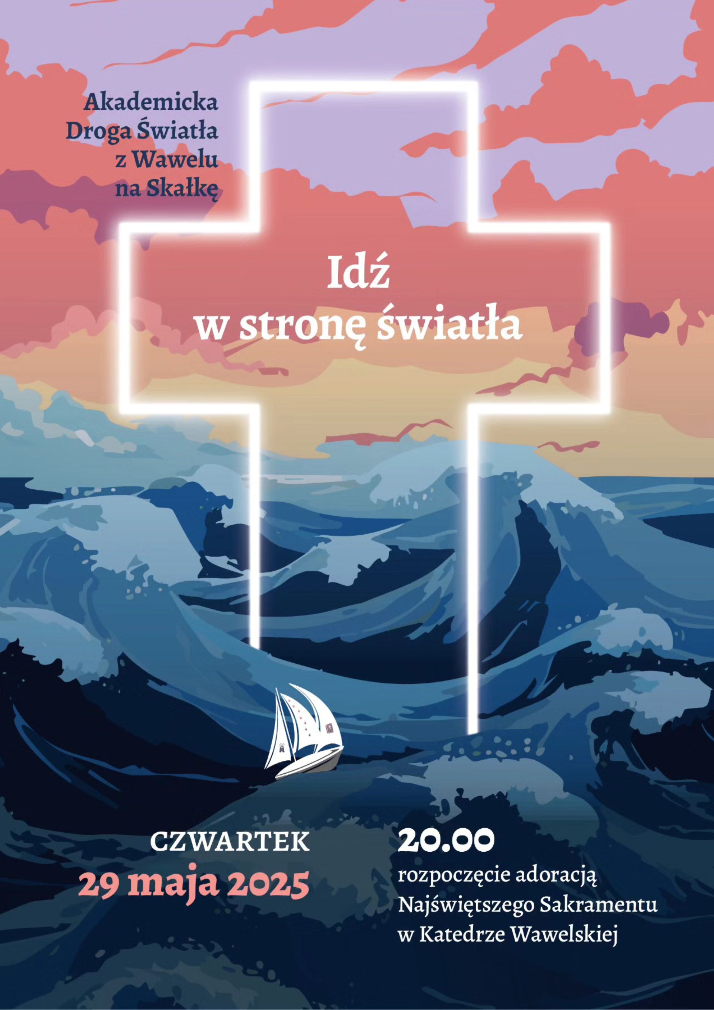 Akademicka Droga Światła z Wawelu na Skałkę