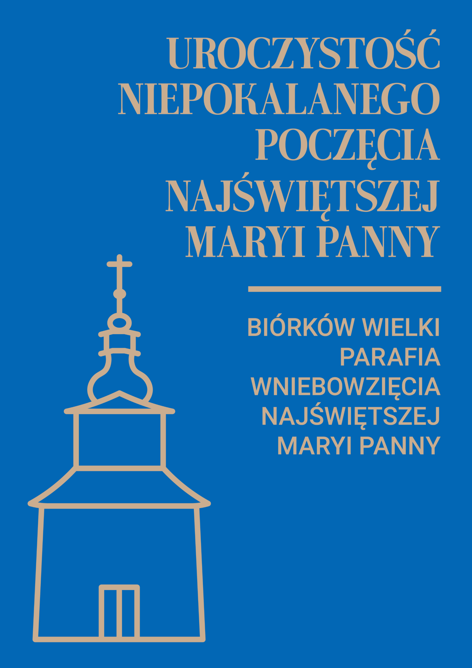 Uroczystość Niepokalanego Poczęcia Najświętszej Maryi Panny w Biórkowie Wielkim