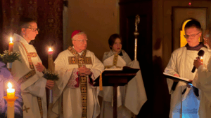 Abp Marek Jędraszewski w Kalwarii Zebrzydowskiej o Maryi jako wzorze dla osób konsekrowanych w wysławianiu Boga i cierpieniu z Chrystusem dla zbawienia świata
