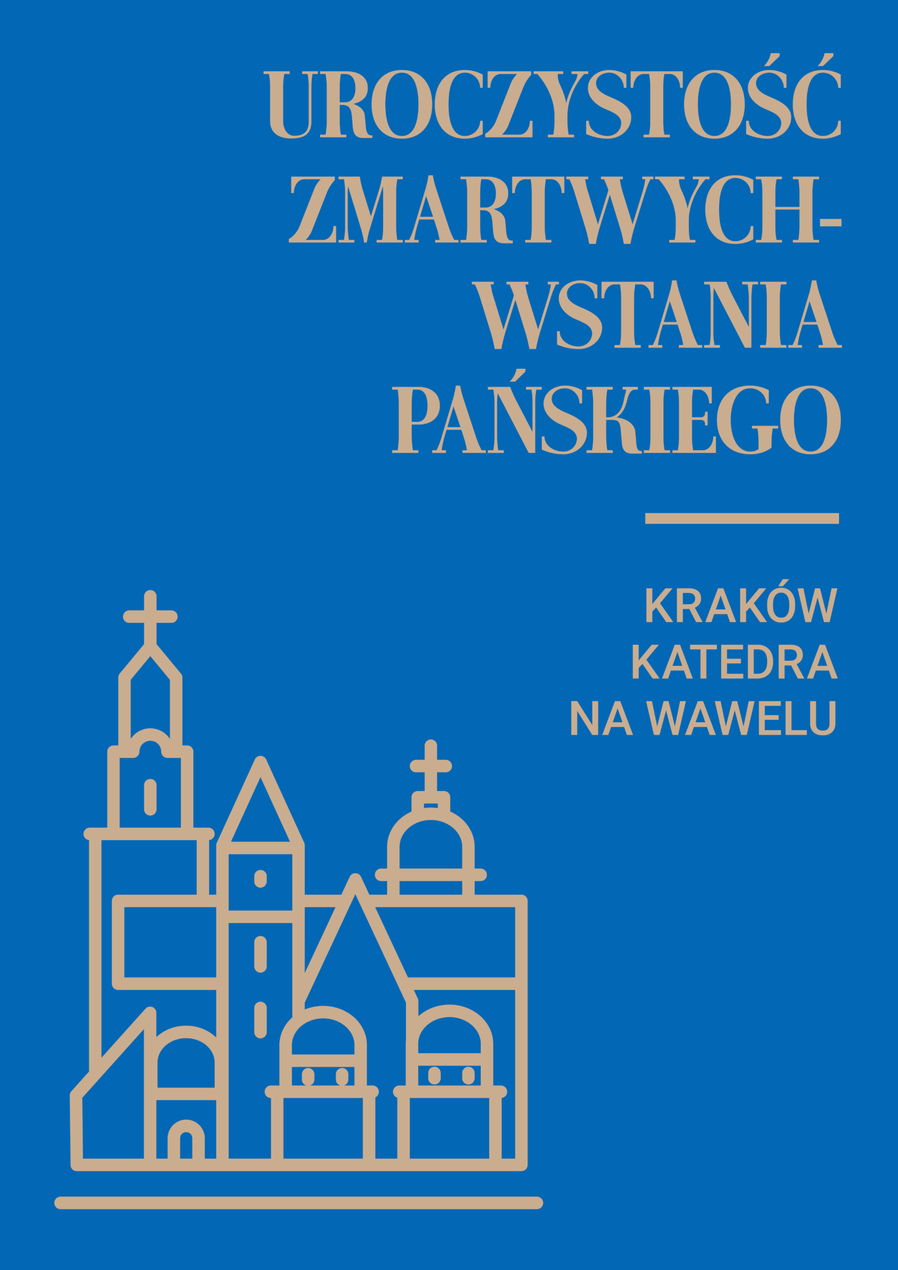 Uroczystość Zmartwychwstania Pańskiego w katedrze na Wawelu