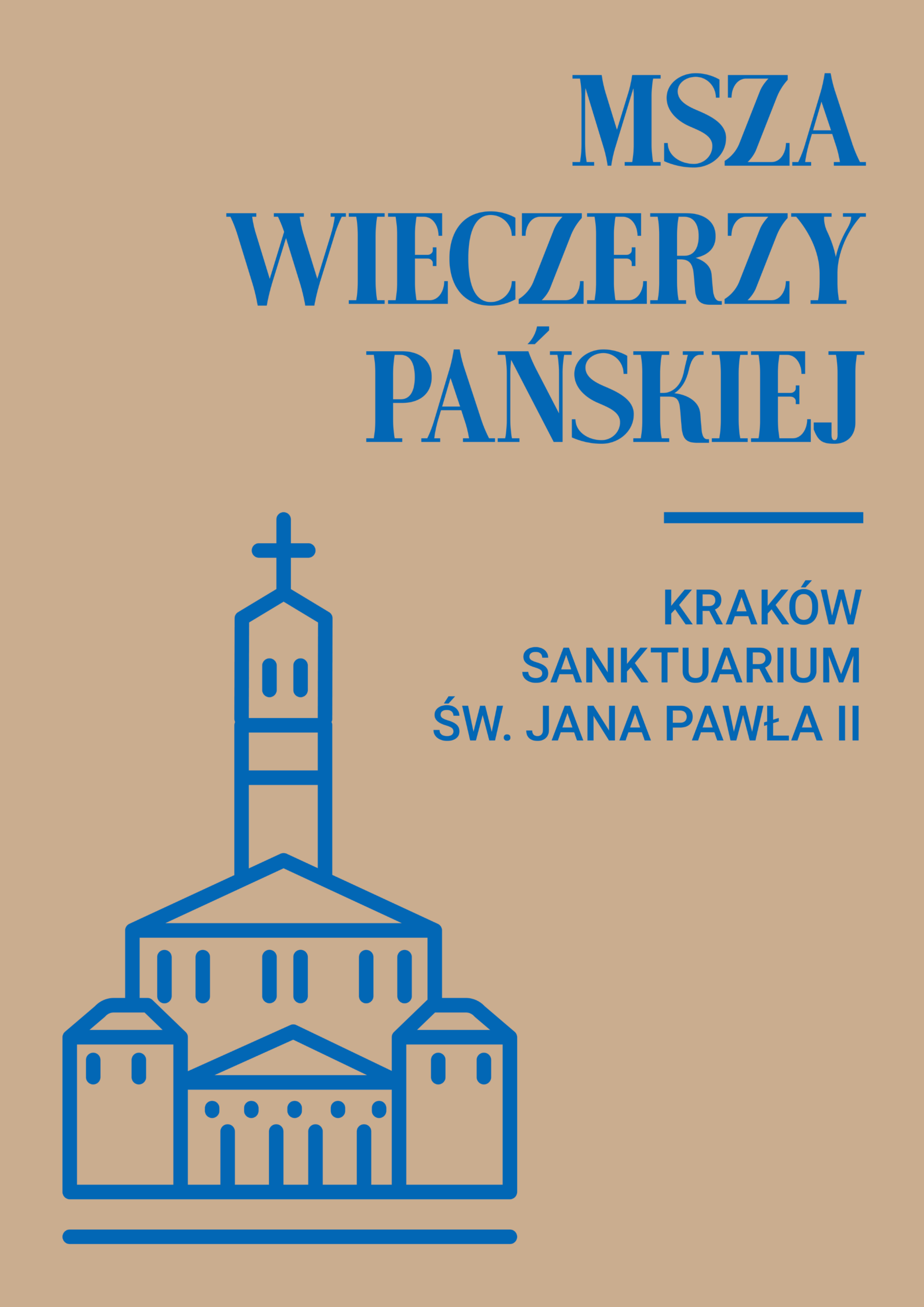 Msza Wieczerzy Pańskiej w Sanktuarium św. Jana Pawła II w Krakowie