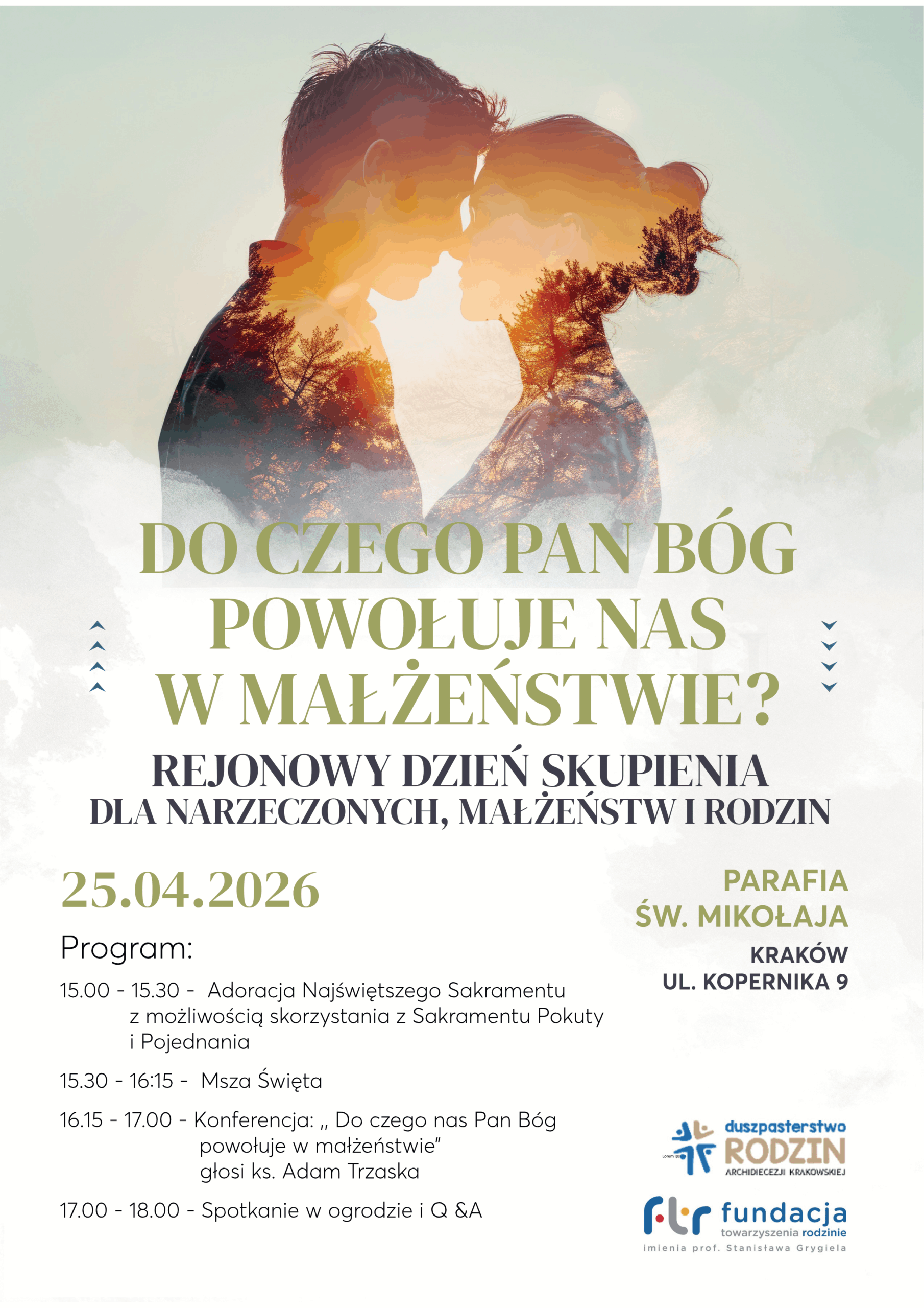 Rejonowy Dzień Skupienia dla narzeczonych, małżeństw i rodzin