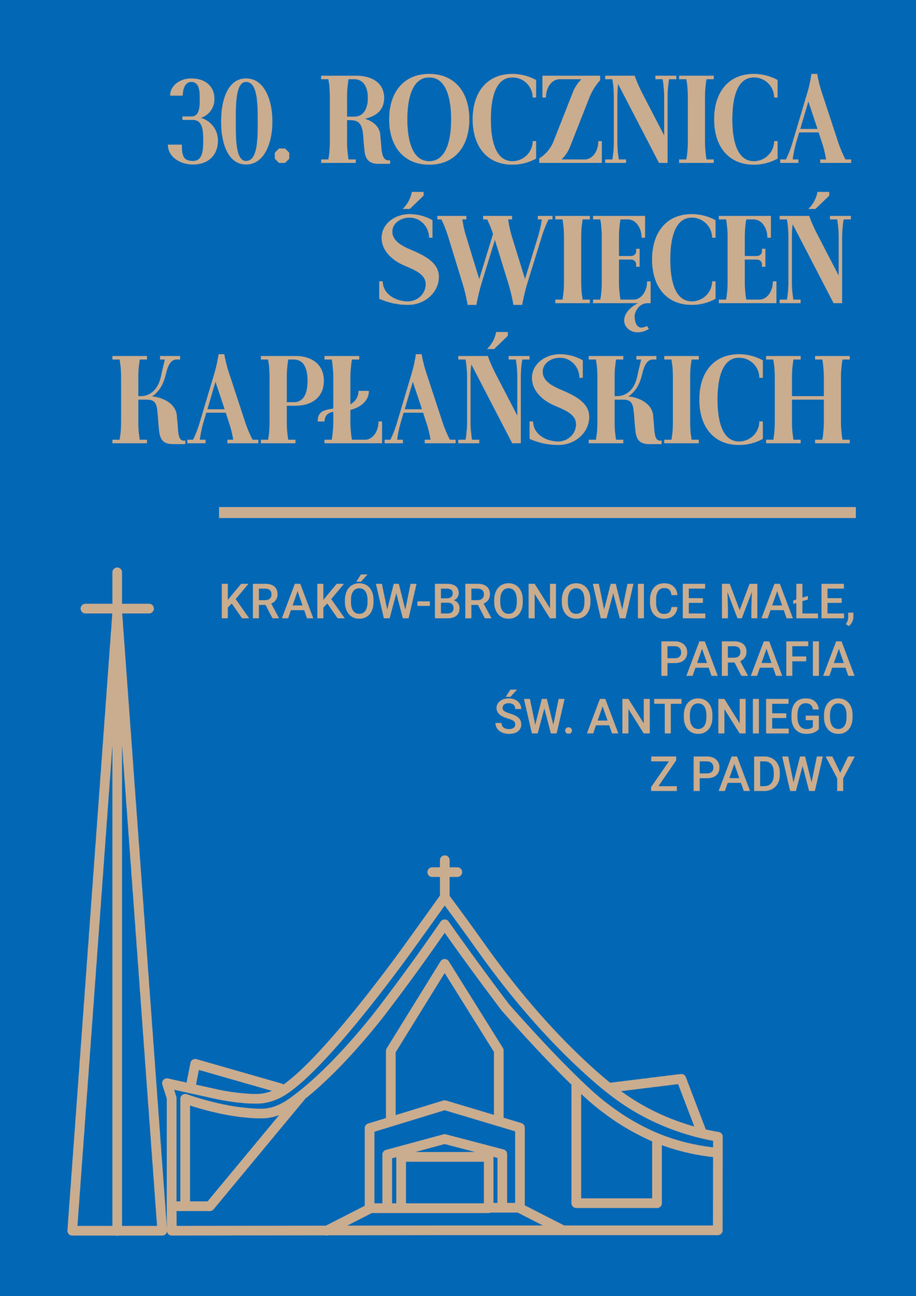 30. rocznica święceń kapłańskich w parafii św. Antoniego z Padwy w Krakowie-Bronowicach Małych