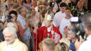 Abp Marek Jędraszewski w Strachocinie: Jezus pokazał, jak wspaniałe jest człowieczeństwo, które musimy w sobie ocalać i bronić