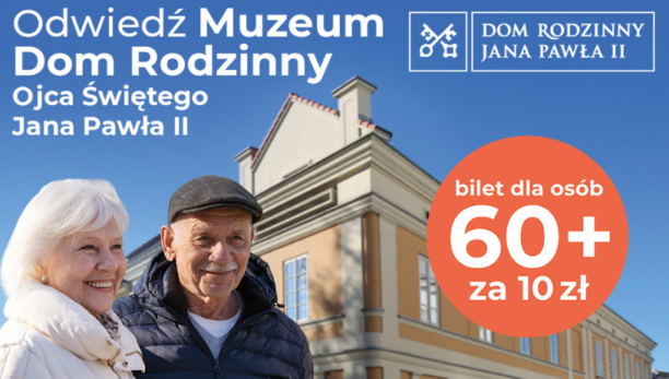 Akcja „Muzeum dla Seniora” w Muzeum Dom Rodzinny Ojca Świętego Jana Pawła II w Wadowicach