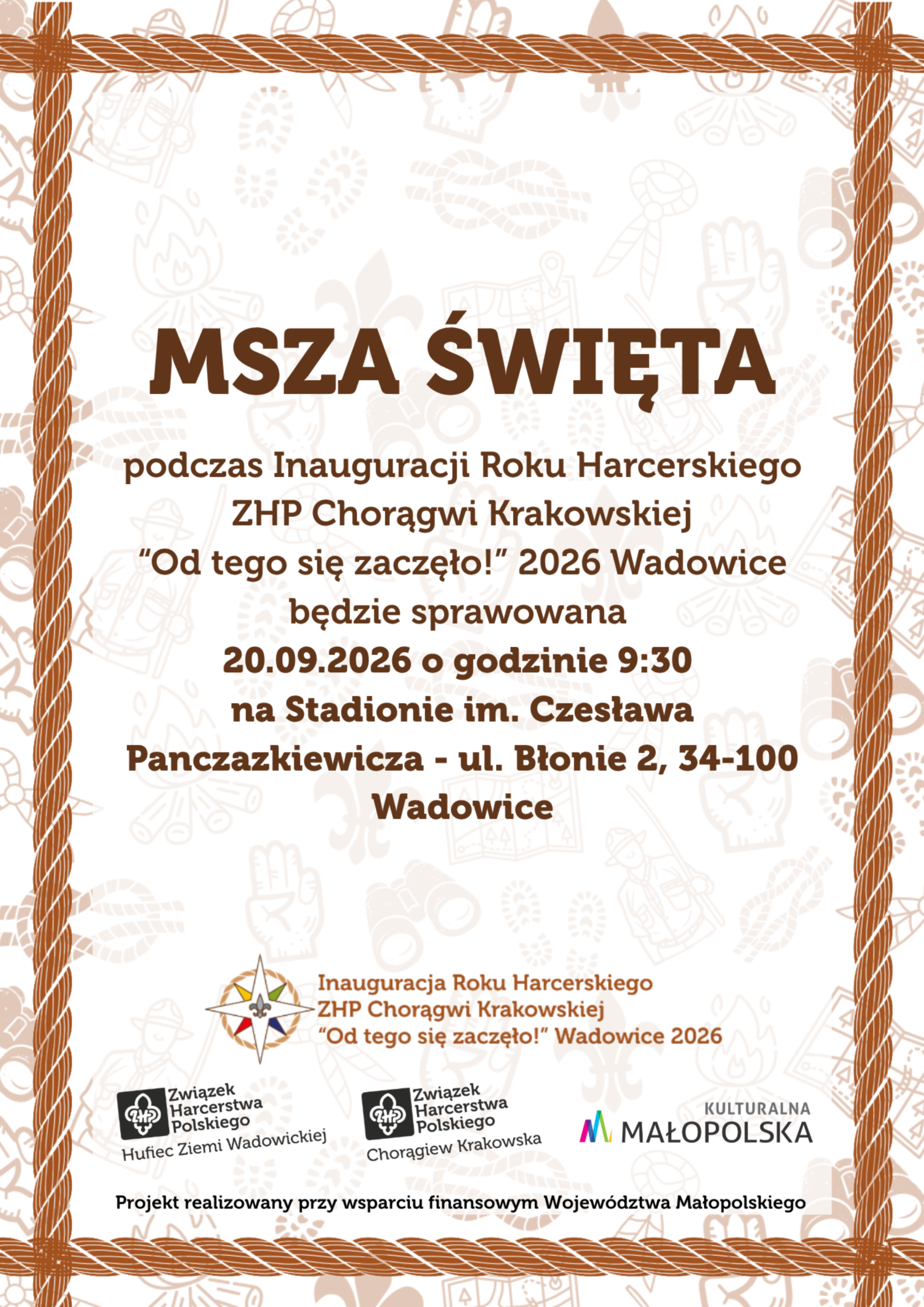 Inauguracja Roku Harcerskiego ZHP Chorągwi Krakowskiej